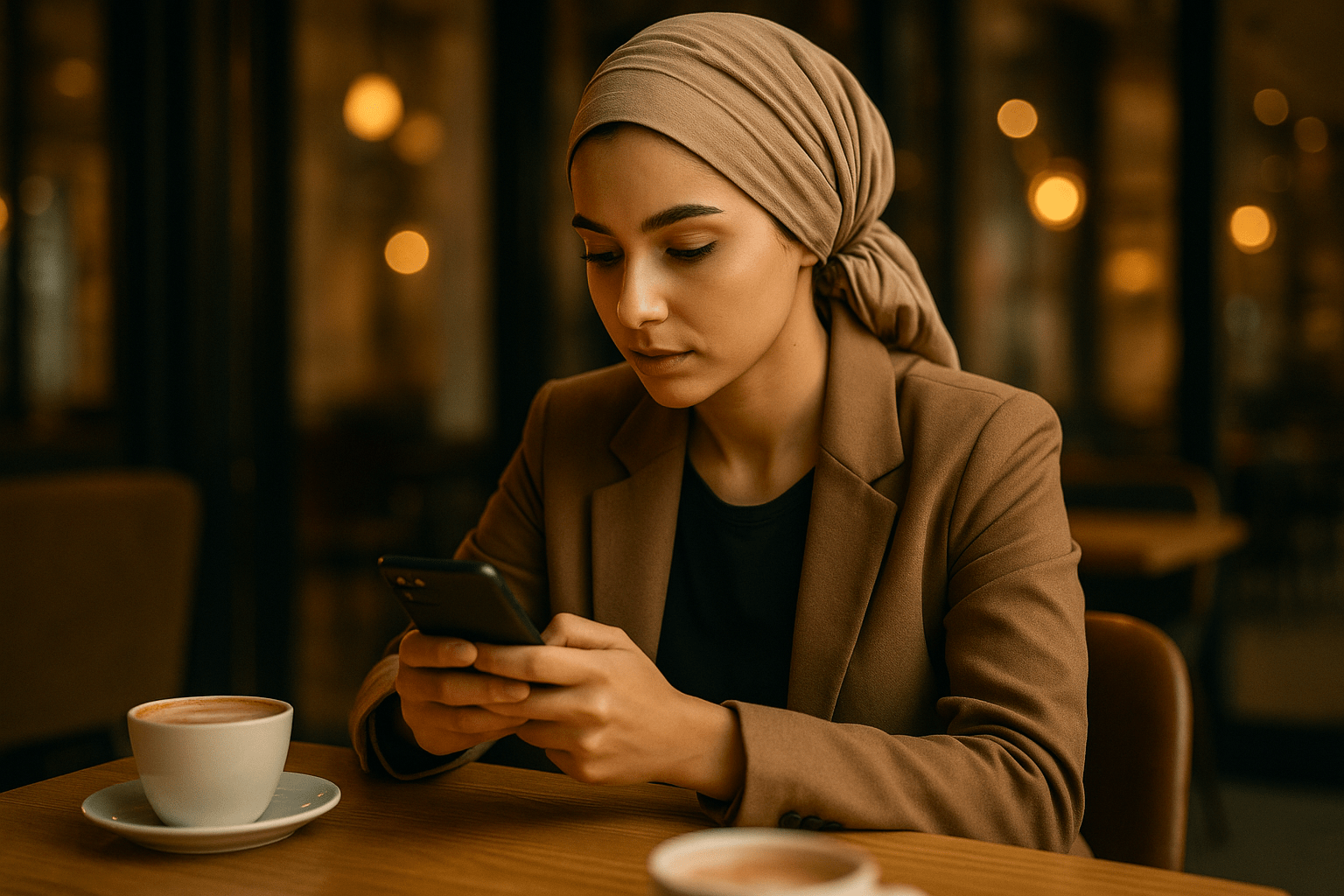 Mobile chat interface
